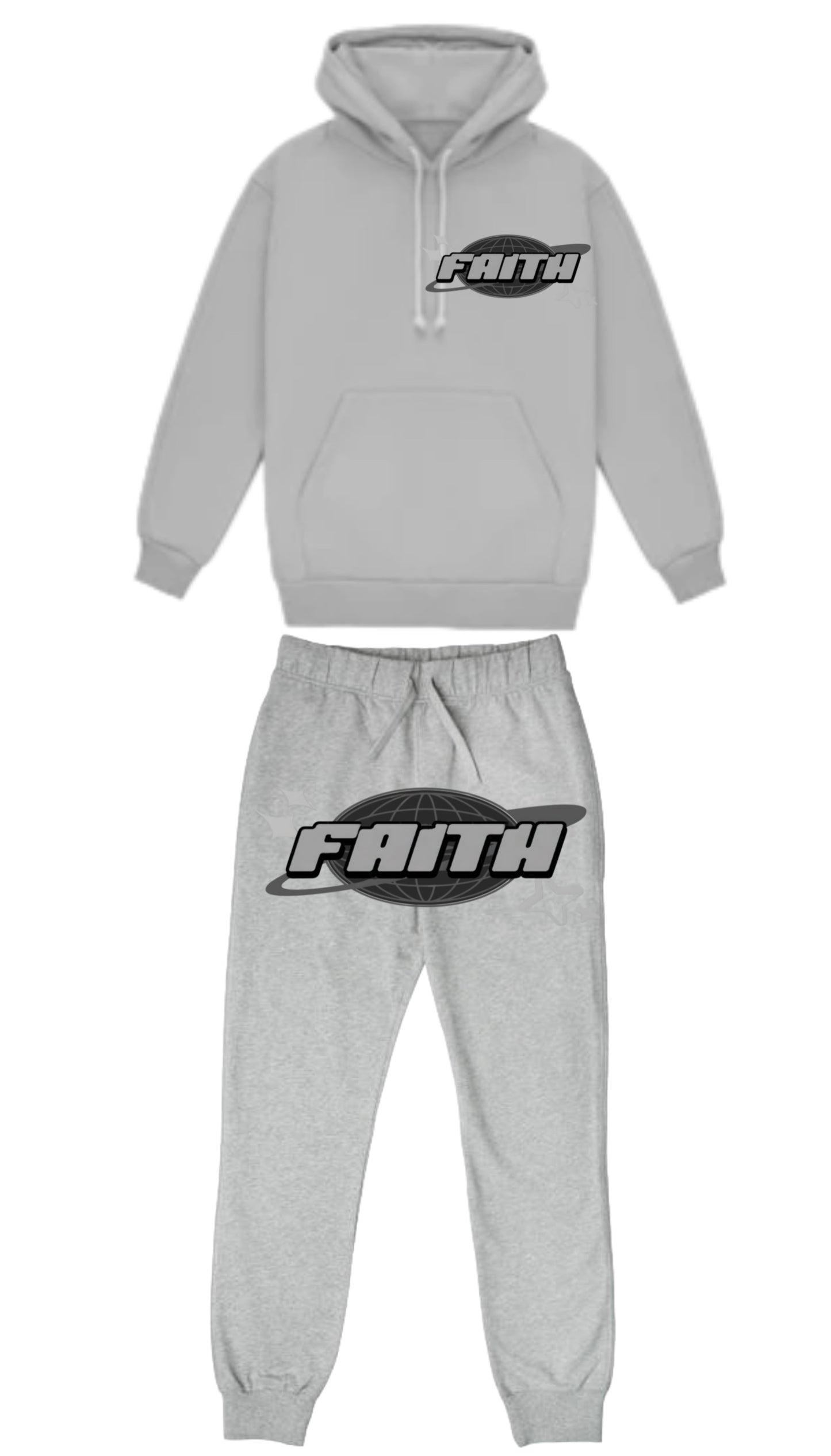 GREY FULL-SET FAITH