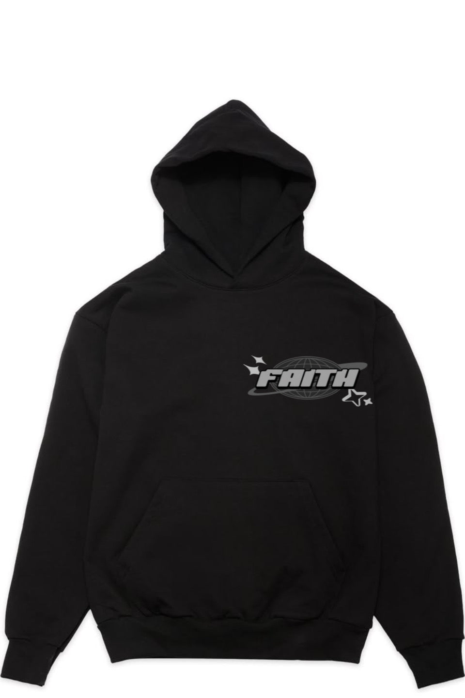 Black Hoodie Faith