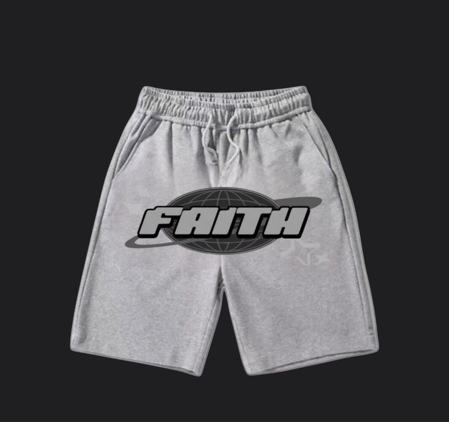 Grey Shorts Faith